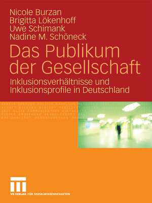 cover image of Das Publikum der Gesellschaft